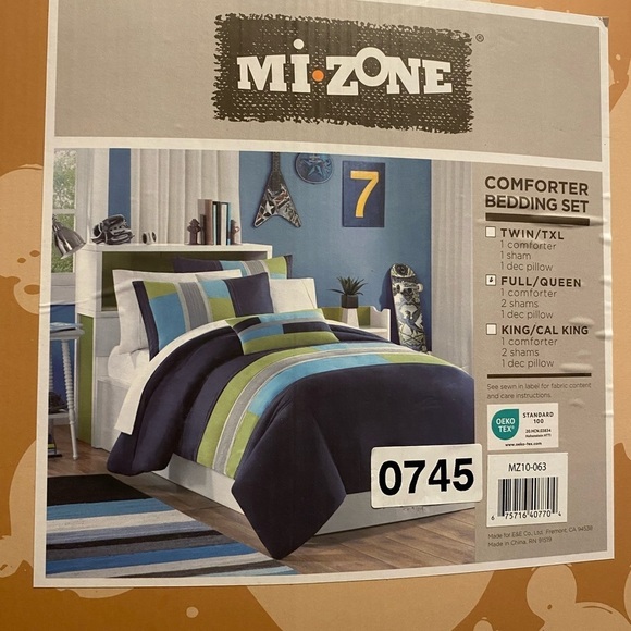 Mi Zone 4 Piece Maverick Comforter Set - Picture 7 of 8